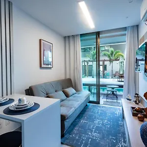  Apartamento Flat Em Com Piscina Privativa Brasil